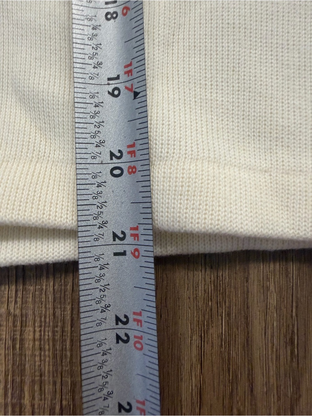 Kids polo Ralph Lauren Cream Half-Zip Sweater with Navy Logo, size S (8) - Picture 7 of 7